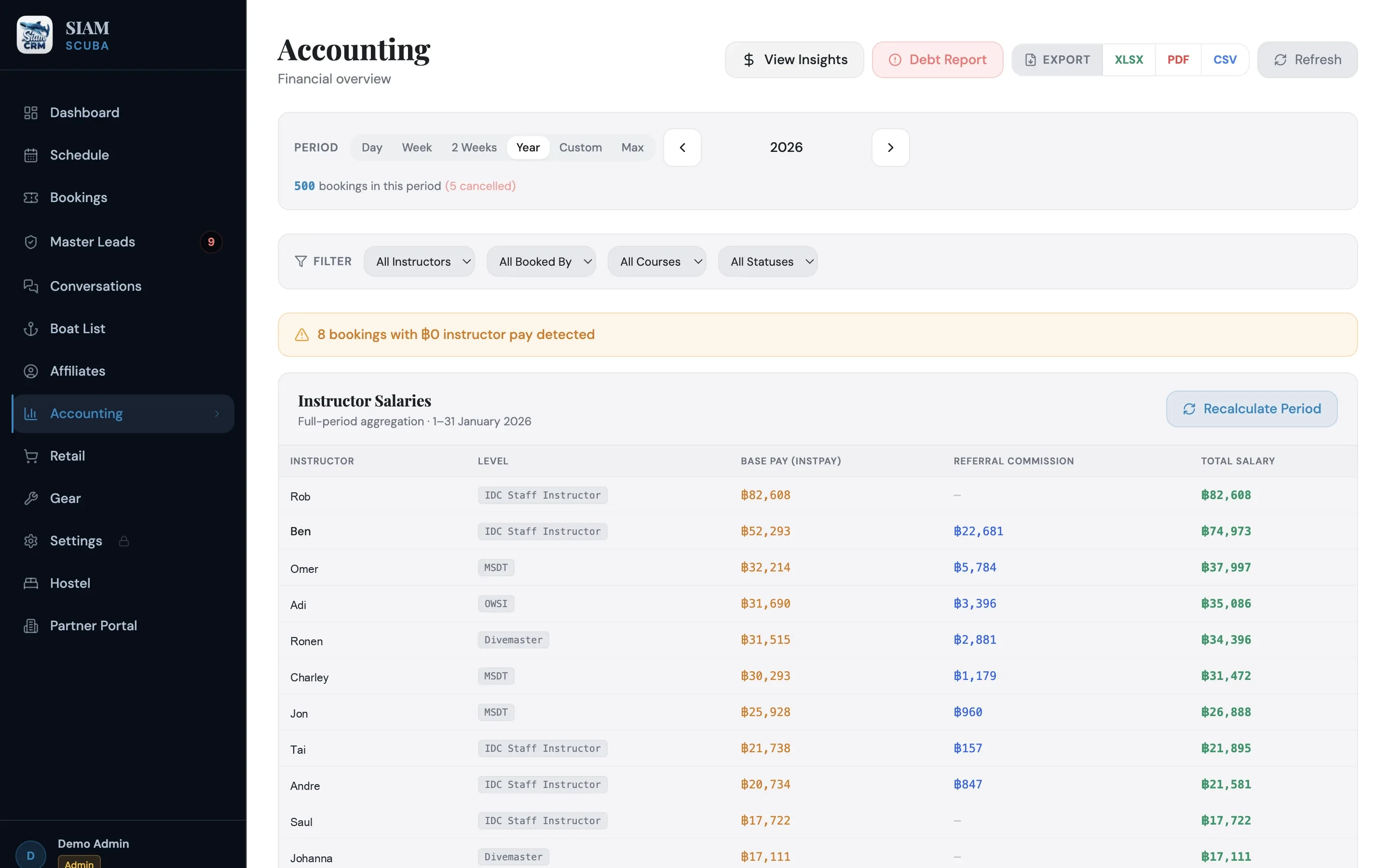 Payroll that adds itself up